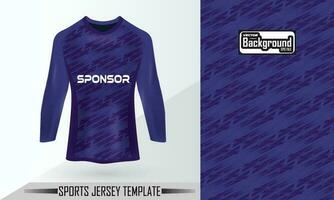 creatief voetbal Jersey ontwerp sjabloon vector