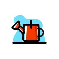 water pot conceptuele vector illustratie ontwerp pictogram