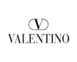 valentino merk symbool logo kleren ontwerp icoon abstract vector illustratie