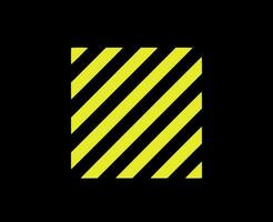 gebroken wit logo kleren geel symbool ontwerp icoon abstract vector illustratie met zwart achtergrond