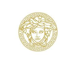 versace merk symbool logo kleren ontwerp icoon abstract vector illustratie