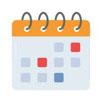 controleren deze prachtig ontworpen vector van kalender, premie icoon van ontwerper
