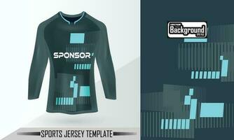 creatief voetbal Jersey ontwerp sjabloon vector