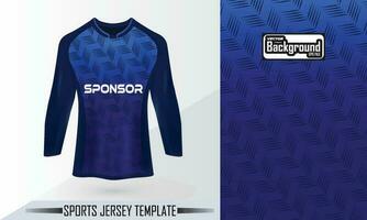 sublimatie voetbal creatief Jersey ontwerp vector