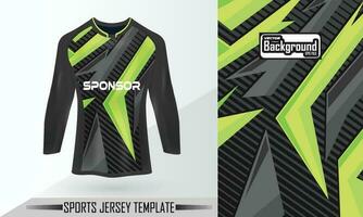 creatief voetbal Jersey ontwerp sjabloon vector