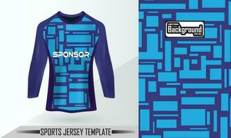 creatief voetbal Jersey ontwerp sjabloon vector