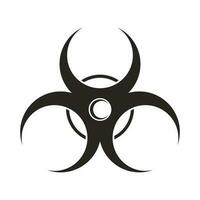 biohazard pictogram vector