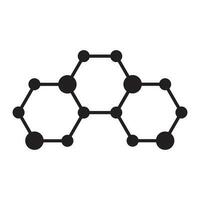 molecuul icoon vector
