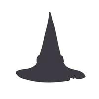 magie hoed, tovenaar hoed, heks hoed voor halloween decoratie vector