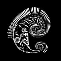 zentangle - hoog kwaliteit vector logo - vector illustratie ideaal voor t-shirt grafisch