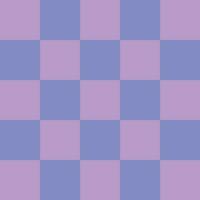 een schaakbord patroon, Purper en roze - veranderlijk, naadloos patroon, pleinen met lavendel kleur, schaak bord minimaal stijl, patroon illustratie vector, geschikt voor poster en banier en web ontwerp vector