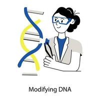 modieus wijzigen dna vector