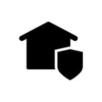 huis verzekering pictogram vector