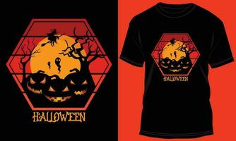 halloween t-shirt ontwerp vector