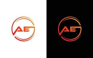 ae creatief cirkel logo vector sjabloon