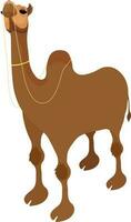 illustratie van een kameel. vector