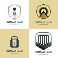 logo branding veiligheid vector
