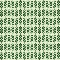 naadloze patroon groen blad abstract vector ontwerp
