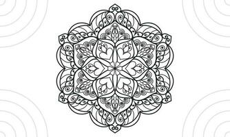 mandala ontwerp, mandala vector ontwerp.