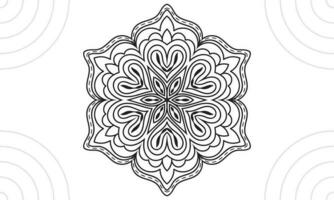 mandala ontwerp, mandala vector ontwerp.