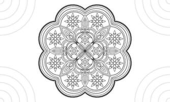 mandala ontwerp, mandala vector ontwerp.