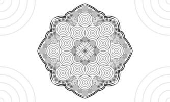 mandala ontwerp, mandala vector ontwerp.