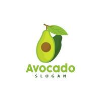 avocado logo, vers fruit vector, symbool icoon ontwerp vector