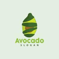 avocado logo, vers fruit vector, symbool icoon ontwerp vector