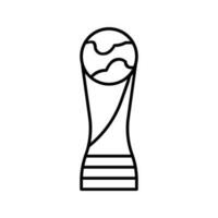 Amerikaans voetbal icoon vector. voetbal illustratie teken. sport symbool of logo. vector