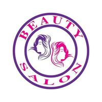 Dames schoonheid, salon, spa, haar- minimalistische logo ontwerp vector