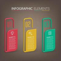 moderne tekstvak sjabloon banner infographics vector