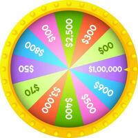 casino roulette het gokken element ontwerp. vector