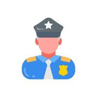 Politie Mens icoon in vector. illustratie vector