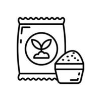 gluten vrij producten icoon in vector. illustratie vector