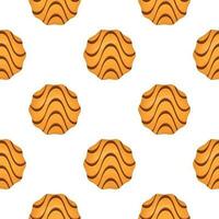 patroon eigengemaakt koekje verschillend smaak in gebakje biscuit vector