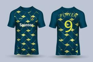 vector voetbal Jersey sjabloon sport t overhemd ontwerp