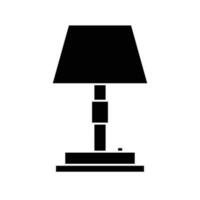 tafel lamp icoon. tafel lamp vector Aan wit achtergrond