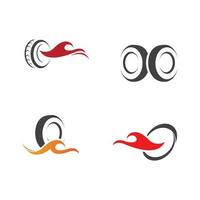 band logo en symbool sjabloon voorraad vector beeld