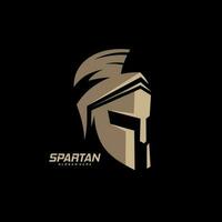 spartaans logo sjabloon vector, creatief Sparta logo vector, spartaans helm logo vector