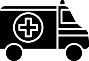 vector illustratie van ambulance icoon.