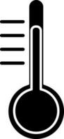 zwart en wit chemisch experiment buis. vector