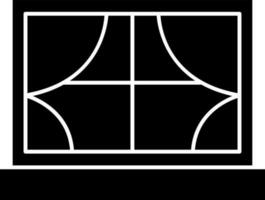 zwart en wit venster icoon of symbool. vector