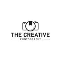 de creatief fotografie modern logo ontwerp sjabloon vector