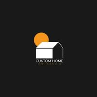 huis logo vector