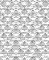 patroon achtergrond, zwart en wit naadloos patroon voor kleur boek in tekening stijl. vector
