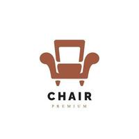 fauteuil meubilair traditioneel logo vector voor industrie