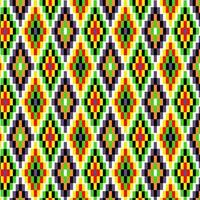 Afrikaanse stijl naadloos patroon vector