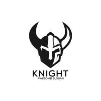 ridder logo ontwerp mascotte silhouet vector