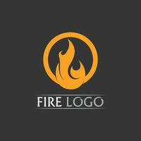 brand logo en pictogram, hete vlammende element vector vlam illustratie ontwerp energie, warm, waarschuwing, koken teken, logo, pictogram, licht, macht warmte