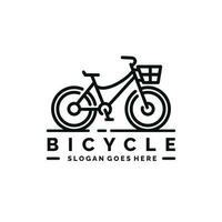 fiets logo ontwerp vector illustratie